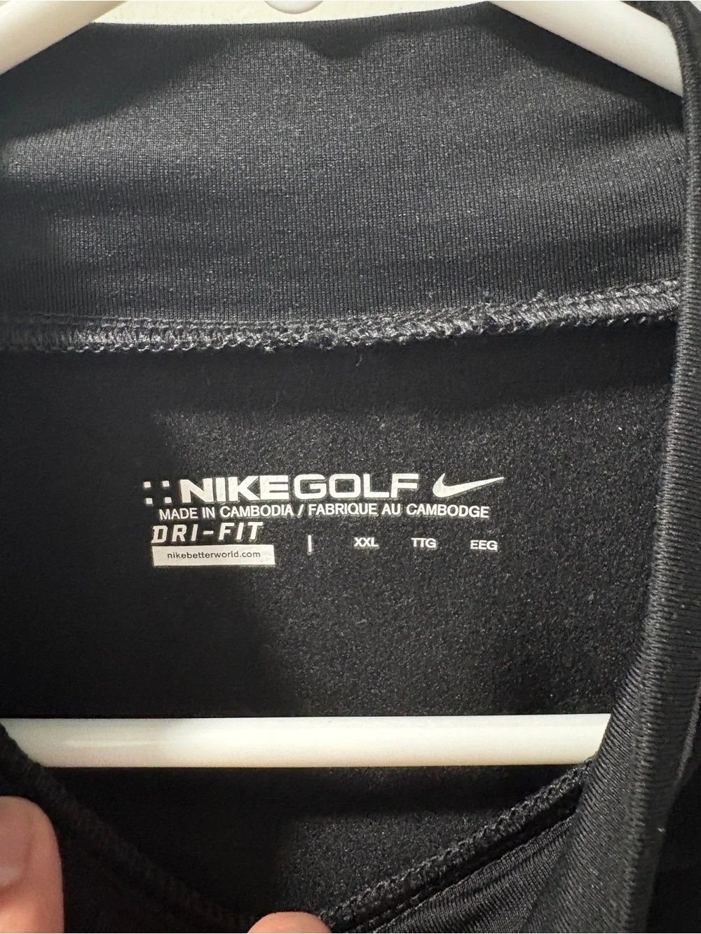 Nike Black Men's Turtleneck Performance Sweater